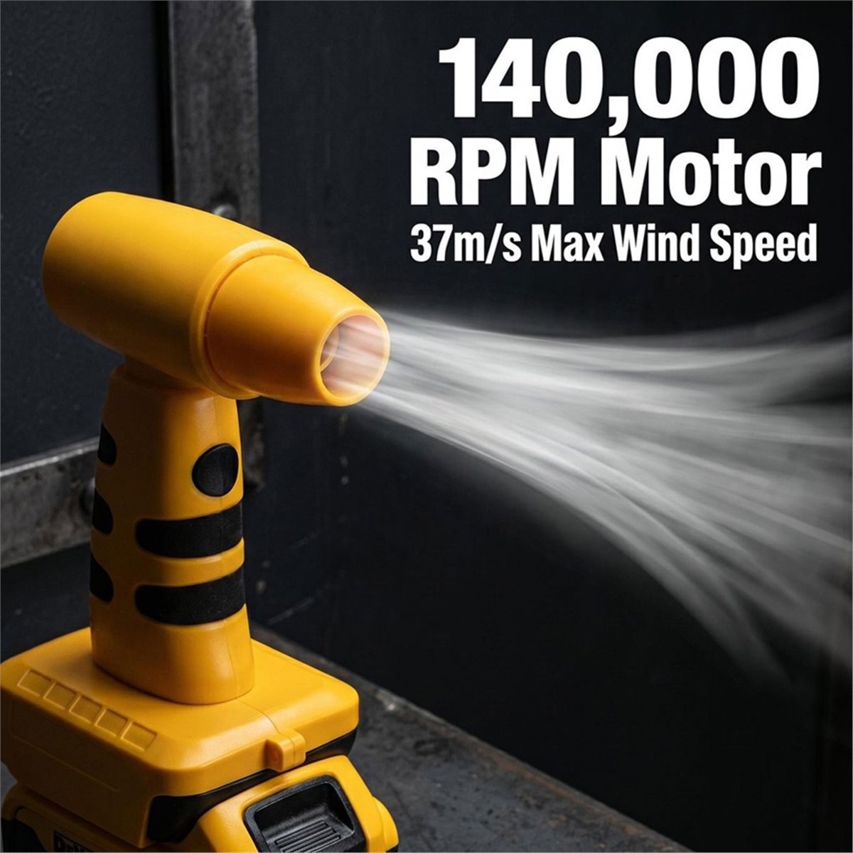 Leaf Blower Cordless - (A25M) 뉴 140,000rpm/분 무선 헤어 드라이어