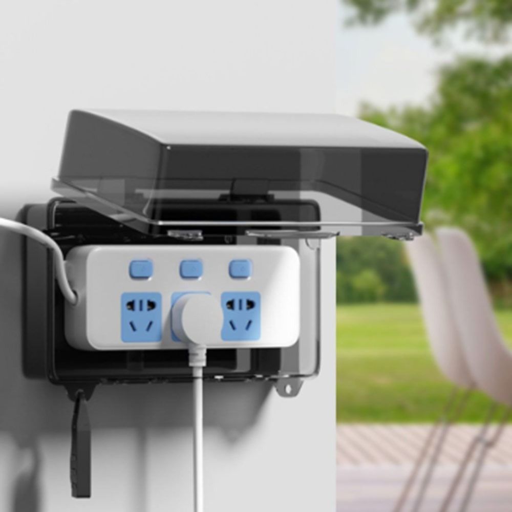Outdoor Power Outlet Weatherproof - 내구성이 뛰어난 플라스틱 플러그 박스 방수