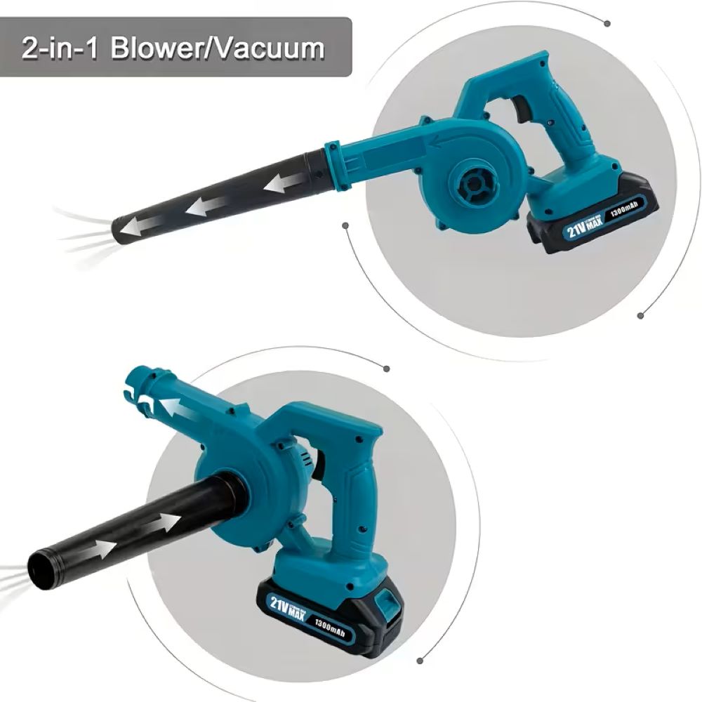 2-in-1 무선 송풍기 및 진공청소기 (1300mAh - Leaf Blower Cordless 리뷰 및 가격