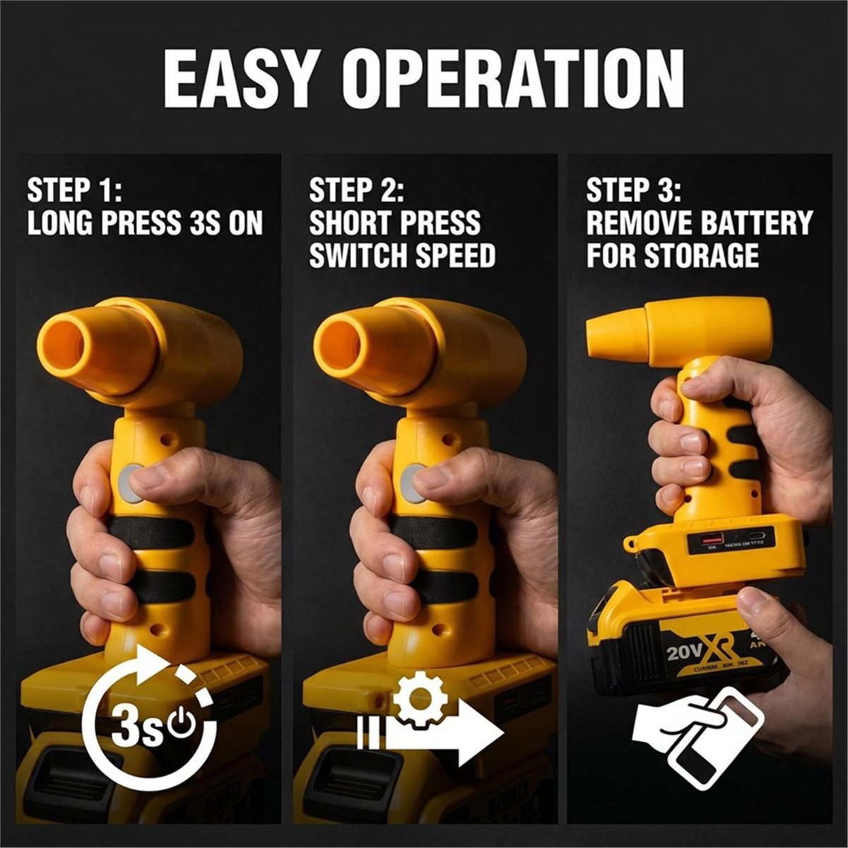 (A25M) 뉴 140,000rpm/분 무선 헤어 드라 - Leaf Blower Cordless 리뷰 및 가격