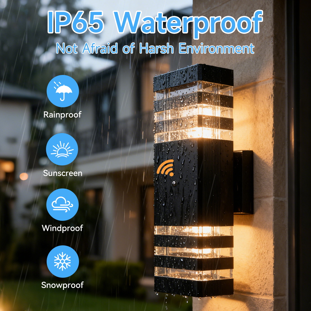 센서 라이트 야외 벽 램프 GU10 벽 장식 조명 실내 - Outdoor Power Outlet Weatherproof 리뷰 및 가격