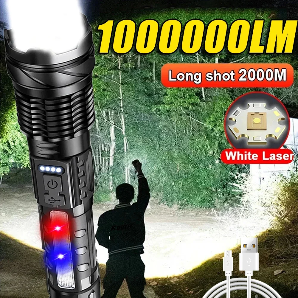 강력한 LED 손전등 충전식 캠핑 라이트(사이드 라이트 - Outdoor Power For Lights 리뷰 및 가격