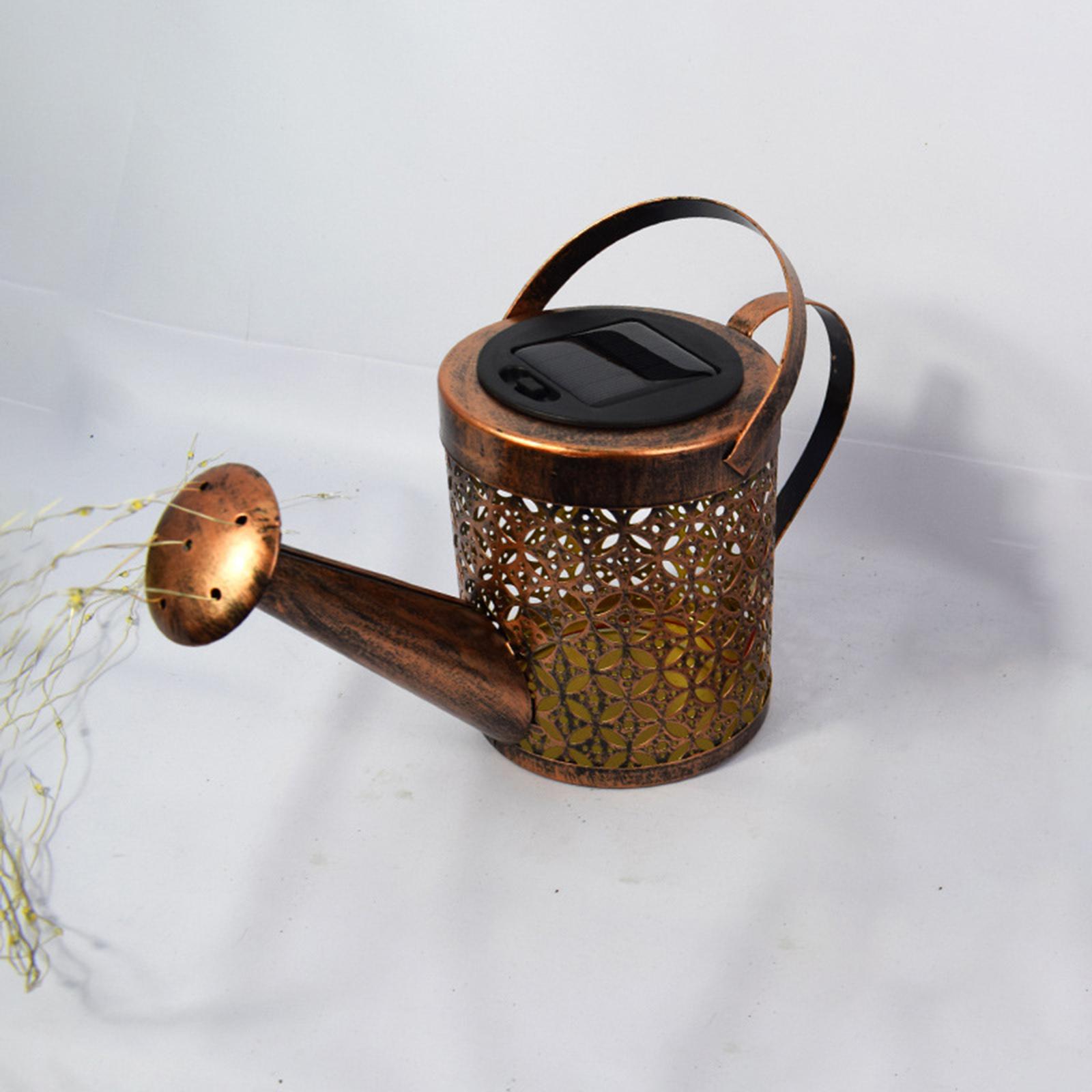 태양 전원 정원 잔디 조명 야외 장식 주전자 아트 램프 - Outdoor Power And Plant 리뷰 및 가격