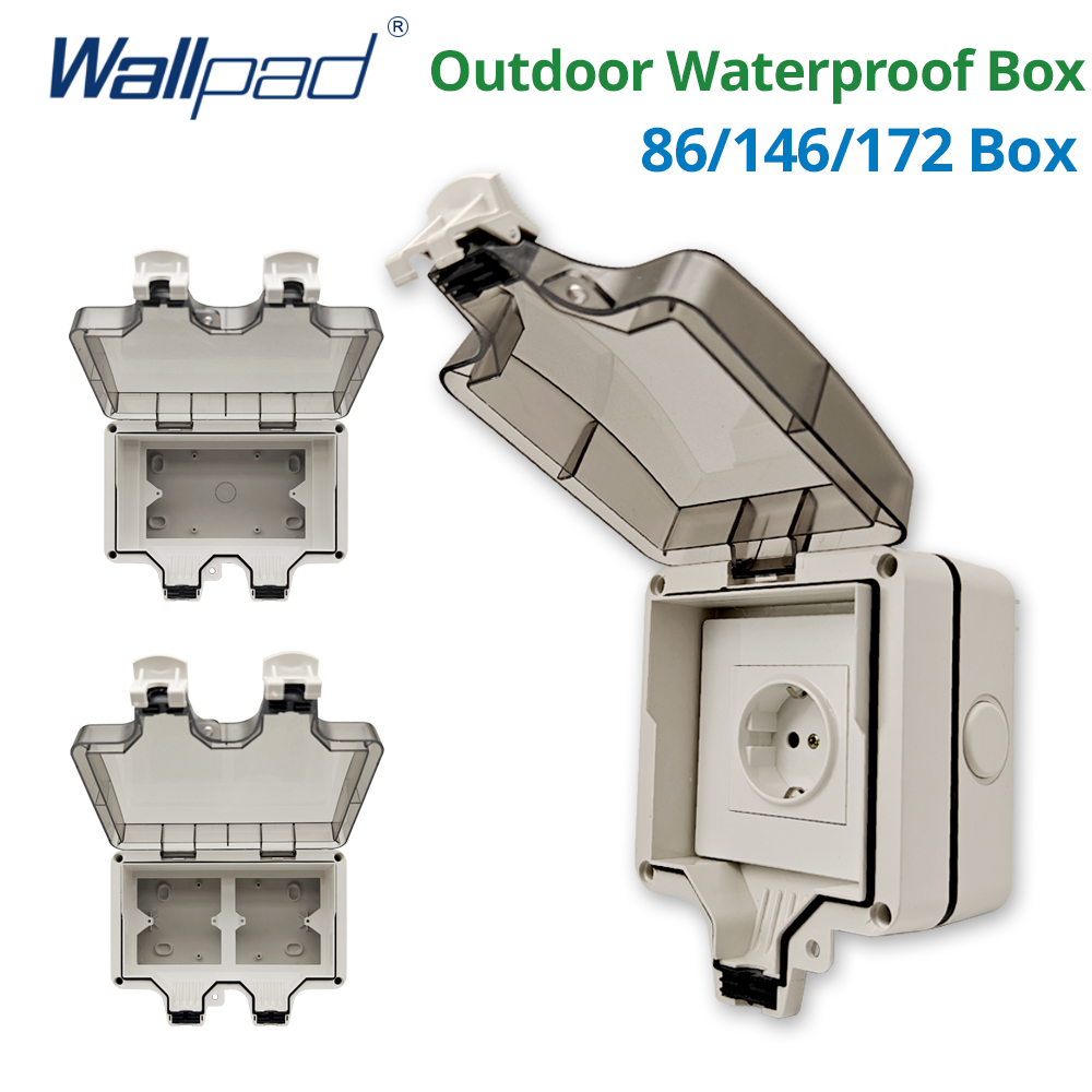 Wallpad IP66 방진 방수 야외 상자 벽 스위치 - Outdoor Power Outlet Weatherproof 리뷰 및 가격