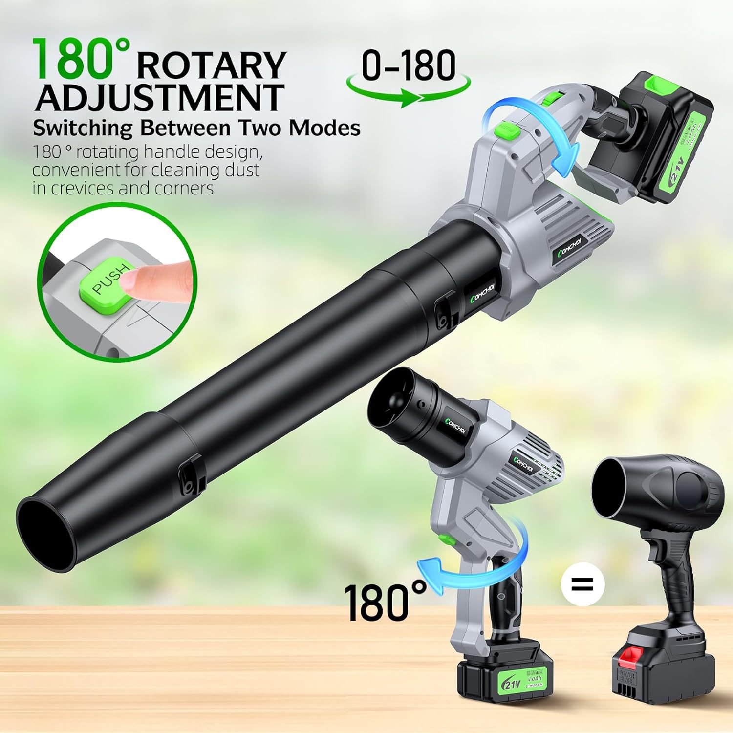무선 전기 잎 송풍기 휴대용 경량 리튬 배터리 정원 잔 - Leaf Blower Cordless 리뷰 및 가격