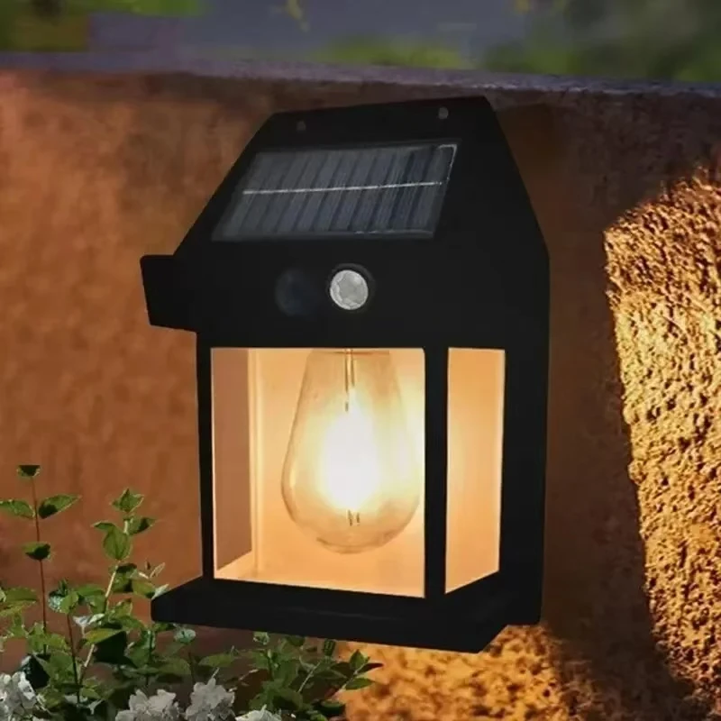 야외 태양광 텅스텐 벽등, 모션 센서 내장, IP65  - Outdoor Power Outlet Weatherproof 리뷰 및 가격