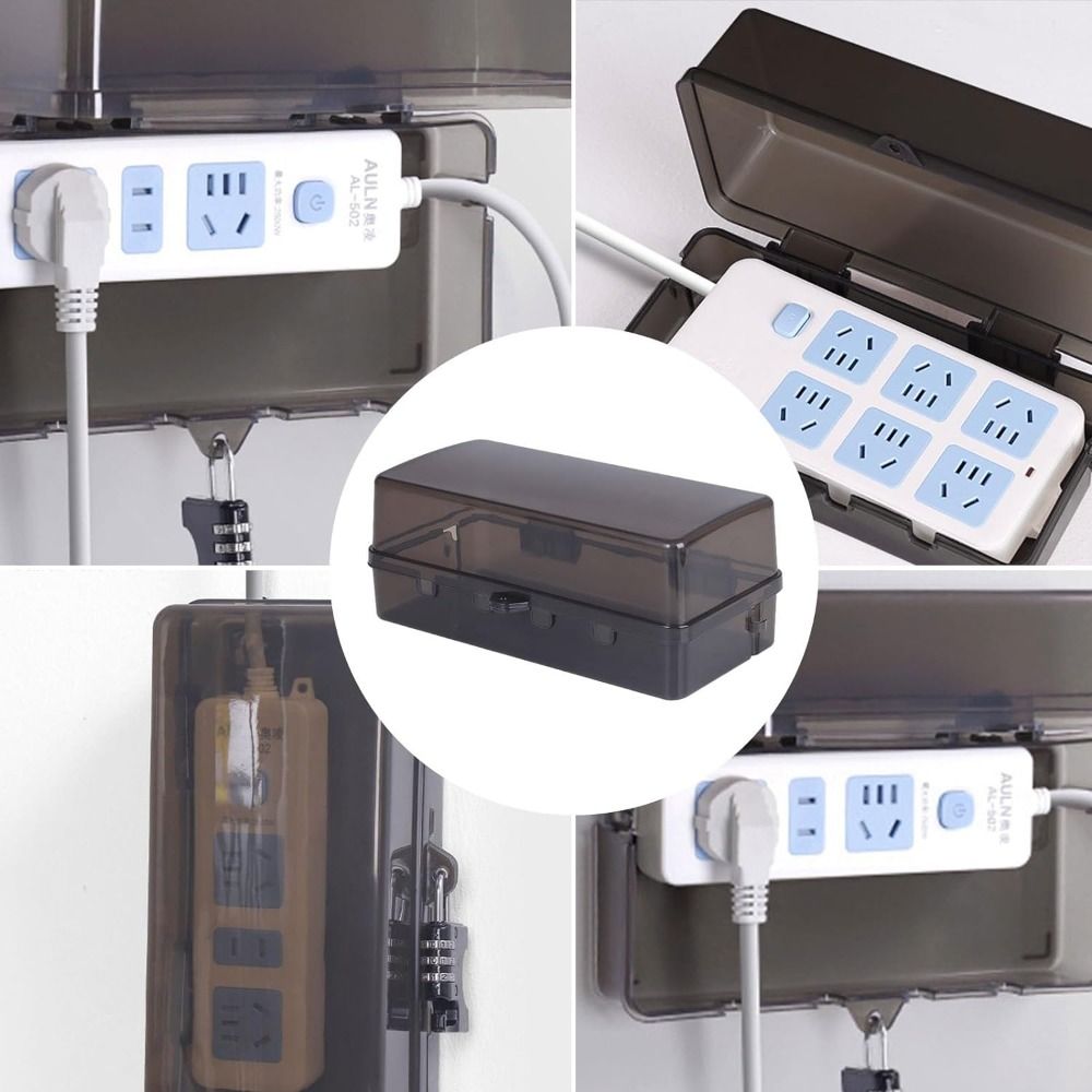 내구성 있는 플라스틱 플러그 박스 도난 방지 방수 연장 - Outdoor Power Outlet Weatherproof 리뷰 및 가격