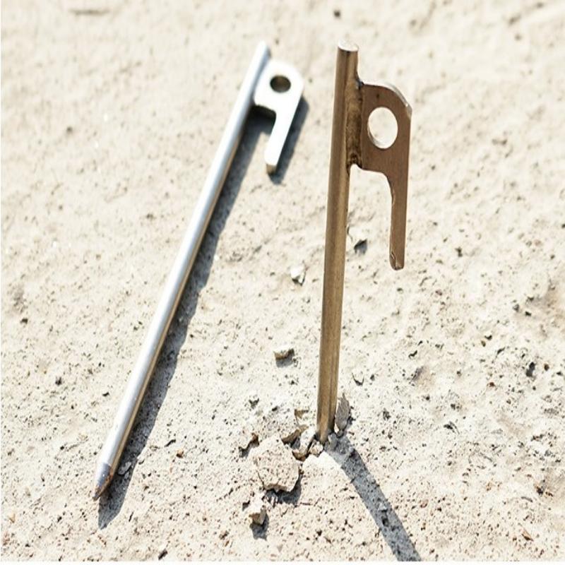 4개입 고강도 강철 텐트 말뚝 - 캐노피, 어닝 및 야 - Outdoor Power Stake 리뷰 및 가격