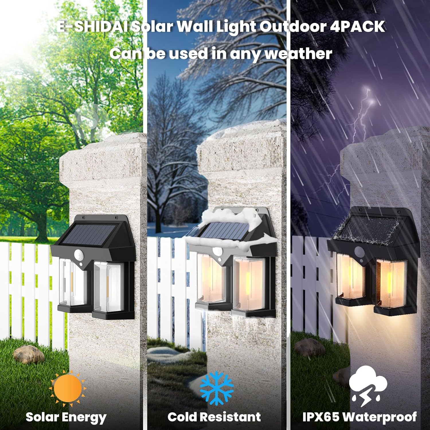 태양광 벽등 빈티지 정원 빌라 야외 모션 센서 따뜻한  - Outdoor Power Outlet Weatherproof 리뷰 및 가격
