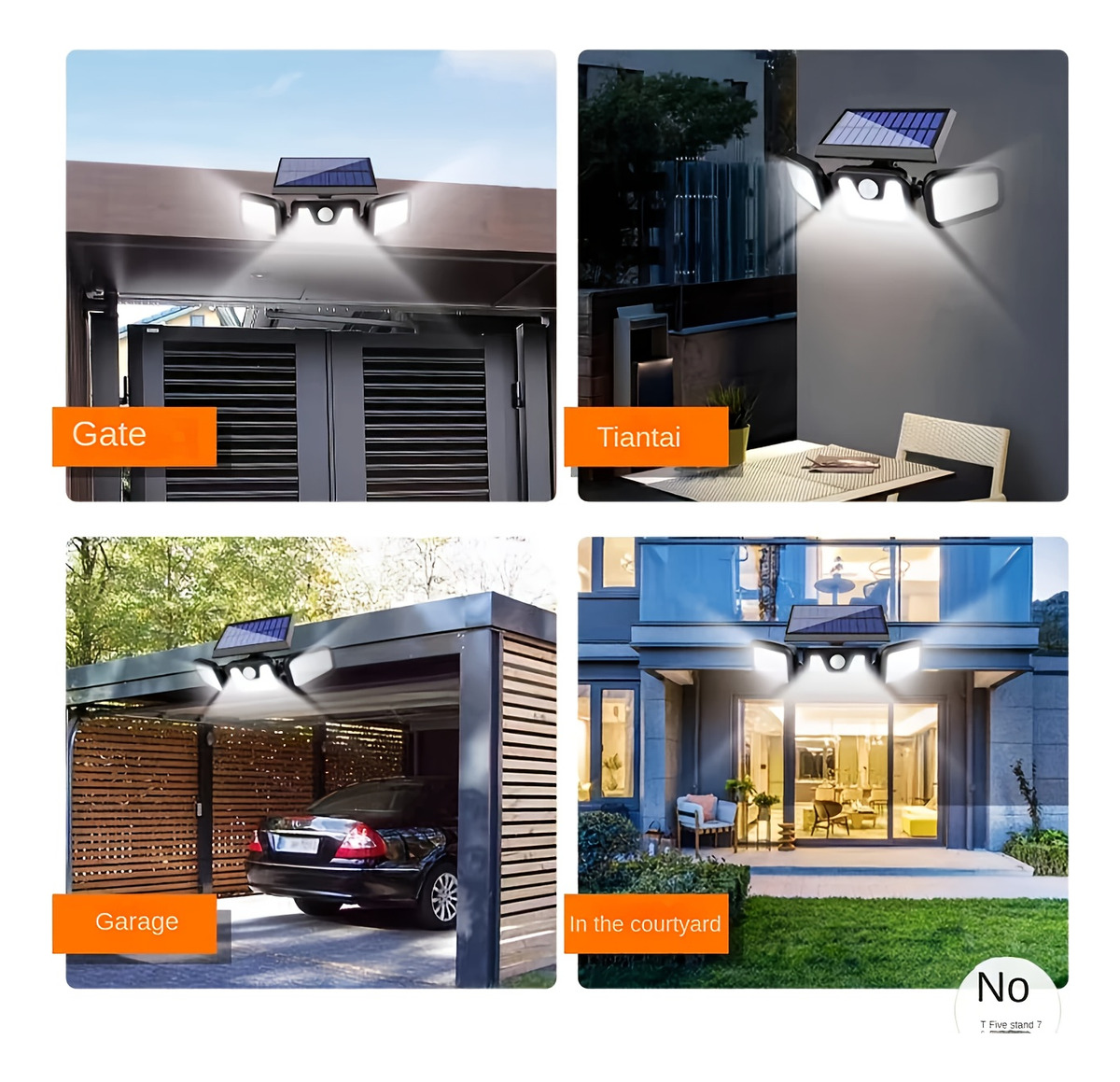태양광 LED 벽등 | 삼중 헤드 야외 조명 |   I - Outdoor Power Outlet Weatherproof 리뷰 및 가격