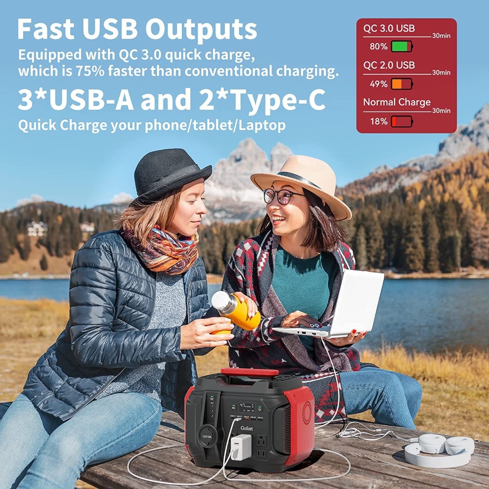 휴대용 파워스테이션 540Wh/500W(최대 1000W - Ac Outdoor Power 리뷰 및 가격